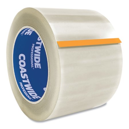 Coastwide Professional Industrial Packing Tape, 3" Core, 2.1 mil, 3" x 110 yds, Clear, 24PK 420-3X110